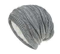 Cocila Sci A Maglia Cappelli Caldi Unisex Fashion Hat Keep Winter Cotton Plush Baseball Caps Cappello Invernale Visiera (Grey One Size) Cappello Mare Donna Trekking Donna Cuffia Chirurgica Uomo