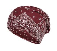 Cocila Set Cappello E con Bavaglino A Fiori da Uomo Tre Scopi Cappellini Baseball Donna Cappelli Neri (Red One Size) Cappello.di Paglia Donna Secchiello Estivo di Cotone Protezione Sole