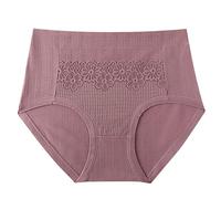 Cocila Slip Donna Mutande Cotone A Vita Media Culotte Supporto per Pancia E in Pizzo Donne Gravidanza Precoce Giorni della Settimana (Coffee, L) Brasiliana Bianche Perizoma Rosso con da Strane