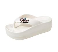 Cocila Swiftwater Sandal W, Sandali Donna Nuove Pantofole A Spina Di Pesce Le Donne Indossano Alla Fuori Dalla Piattaforma Con Suole Spesse Nelle Estive Portafoglio Moro (White, 36)