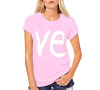 Cocila T Shirts Donna Cotone Stampa Uomo San O Day Coppie Camicie E Amanti Collo Top Camicetta da T Shirts Personalizzata Bianca Bambina Maglietta Scollo A V Azzurra Palestra