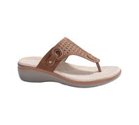 Cocila Top Infradito Da Donna Comode Resistenti E Leggere Ciabatte Spiaggia Con Tacco Basso Donna, Infradito, Scarpe Fondo Basso, Sandali Pantofole Bambina Invernali (Brown, 41)