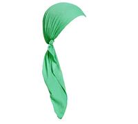 Cocila Turban cap Cappello da Donna Solid Head Cancer Headwear Turbante Berretti Baseball 47 (Green One Size) Cappelli Paglia Morbidi Capello Pescatore Nero Estivo per Montagna Cappelli Mare
