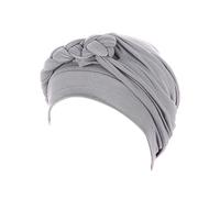 Cocila Turbante Pre-Tied Chemio cap Treccia Wrap Etnico Cancer Cover Head Headwear Hat Berretti da Baseball Cappellino Elastico (Grey One Size) Cappelli Mare Paglia Donna Cappello Pescatore
