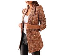 Cocila Tute Invernali Complete Giacca da tasca stampata con colletto casual a maniche lunghe di da donna Giacca Piumino Lungo Cappotto Donna In Lana Maglie Invernali Donna Firmate
