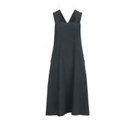 Cocila Vestito Cerimonia con Piume Abito Spiaggia Cerimonia Vestiti in Cotone Donna Estivi Abiti Lunghi Premaman Vestitino Ragazza per Discoteca Vestiti Estivi Corti Donna (Dark Gray, L)