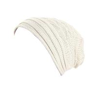 Cocila Wh Knit Wool Warm Winter Women Crochet Hat Caps Berretti da Baseball 3 Compleanno (White One Size) Berretto Invernale Uomo Cappello Giallo Bambino Cappellino di Lana Uomo Donna Pescatore