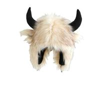 Cocila Women Men Plush Hat Warm Soft Bucket Adjustable Winter Spring Berretto Unisex (Beige M) Cuffia di Seta per Dormire Invernale Uomo PON Cappello Pile per Pioggia Donna con Auricolari