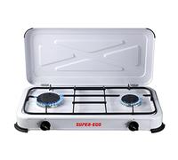 COCINA PORTATIL A GAS 2 FUEGOS