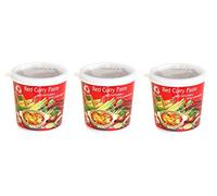 COCK BRAND - Pasta di curry, confezione da 3 x 400 g