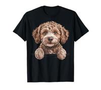 Cockapoo - Cucciolo di Cane con Scarabocchio, Divertente Maglietta