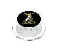 Cockatiel Chaos Bird umorismo sfacciato dell'uccello PopSockets PopGrip per MagSafe