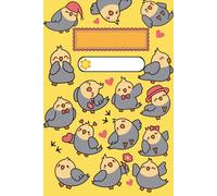 Cockatiel Sunshine: Yellow Pastel Notebook for Journaling, Notes, and Creative Expression: Cute Kawaii Cockatiel Journal with Matte Softcover and 120 ... Artists, Bird Lovers, and Daily Vibes