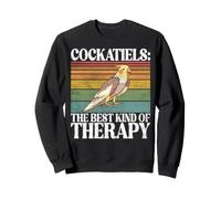 Cockatiels Il miglior Tipo di Terapia Cockatiel Felpa