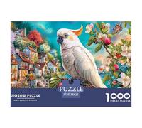 Cockatoo Village Puzzle Della Galleria D'Arte - 1000 Pezzi Con Immagini Che Ispirano E Meravigliano - Il Regalo Di Festa Che Piace A Tutti 38x26cm/1000pcs