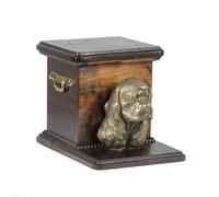 Cocker americano - urna di legno con l'immagine di un cane Art Dog IT Tipo 2