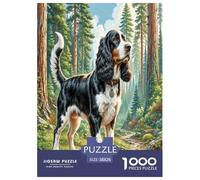 Cocker Spaniel Americano Puzzle Impossible 1000 Pezzi Decorazione Per La Casa. Rilassamento E Intelligence Per Adulti E Ragazzi Da 14 Anni 38x26cm/1000pcs