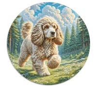 Cocker Spaniel americano Puzzle Impossible 1000Pcs Decorazione Per La Casa. Giochi Rilassamento E Intelligence Per Adulti E Ragazzi Da 14 Anni 1000pcs (67.5x67.5cm)