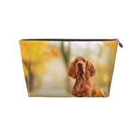 Cocker Spaniel Autunno Park Brown Spaniel Cani, Borsa da toilette Borsa per trucco Borsa per cosmetici Borsa da toilette da viaggio portatile