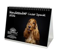 Cocker Spaniel - Calendario da tavolo DIN A5 per cuccioli e cani 2026