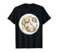 Cocker Spaniel - Cane con Cuccia per Cani e Cibo Durante Il Sonno Maglietta