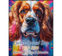 Cocker Spaniel Dog 2025-2026 Monthly Planner: Two-Year Organizer with Address & Password Keeper - January 2025 to December 2026