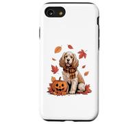 Cocker Spaniel Dog Lover Zucca Autunno Autunno Ringraziamento Custodia per iPhone SE (2020) / 7/8