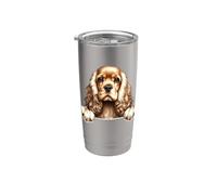 Cocker Spaniel Inglese Bicchiere termico in acciaio inox doppia parete