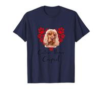 Cocker Spaniel Inglese Cuter Than Cupid Cane Detto Maglietta