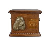 Cocker Spaniel inglese II urna con targa con cane Art-Dog