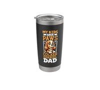 Cocker Spaniel Inglese Papà Bicchiere termico in acciaio inox doppia parete