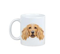 Cocker Spaniel inglese tazza geometrica Art-Dog