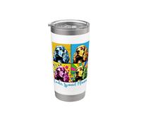 Cocker Spaniel Mama in stile pop art Bicchiere termico in acciaio inox doppia parete