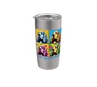 Cocker Spaniel Mama in stile pop art Bicchiere termico in acciaio inox doppia parete