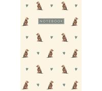 Cocker Spaniel Notebook: Cute Aesthetic Lined Journal for Brown Cocker Spaniel Lovers & Owners