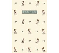 Cocker Spaniel Notebook: Cute Lined Journal for Brown & White Cocker Spaniel Lovers
