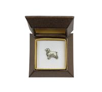 Cocker Spaniel - Spilla In Argento Con L'Immagine Di Un Cane Art Dog DE
