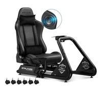 Cockpit GTPLAYER Sim Racing con Altoparlanti e Supporto Volante Pedali