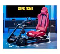 Cockpit Sim Racing GTPLAYER con Altoparlanti e Supporto Regolabile