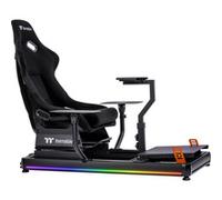 Thermaltake GF500 Flight Simulator Cockpit | Flight Rig | SimRig | Realistic Pilot Seat | Black