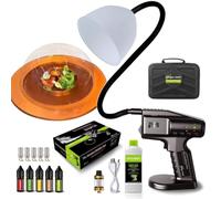 Cocktail affumicate Bubble Maker Kit, pistola fumogena portatile a bolle, funzionamento con un solo tasto, adatto for baristi e chef occidentali, ristoranti, bar, feste, interni ed esterni(1)