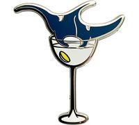 Cocktail Critters Spille smaltate dure per grembiuli da barista, giacche, zaini e borse, risvolti per camicia e tuta, gioielli Kawaii, smalto, Agata