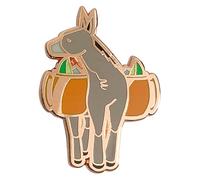 Cocktail Critters Spille smaltate dure per grembiuli, giacche, zaini e borse, risvolti per camicie e abiti, distintivi Kawaii graziosi gioielli, Smalto, Agata