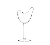 Cocktail Glass, 150ml Bird Shaped Elegant Decorative Drinkware, Creative Whiskey And Beverage Glass For Champagne Wine Juice Wedding Birthday Party Gathering Bar Table Display And Serving Use
