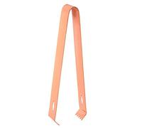 Cocktail Ice Tonzing in acciaio inossidabile bar per cubetti di zucchero ghiaccio con forza di serraggio forte design sottile resistente per baristi per la cucina di casa 17 cm (Placcatura di rame)