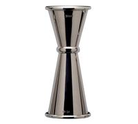 Cocktail Measuring Cup in Silver Steel, Professional Dispenser for Bar Equipment, Jigger Japan Style Barman | Capacity 35/45 ml