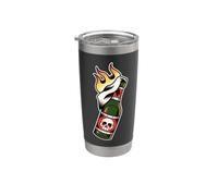 Cocktail Molotov Bicchiere termico in acciaio inox doppia parete