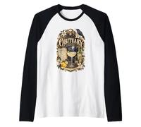 Cocktail necrologio - Un Brindisi Finale Maglia con Maniche Raglan