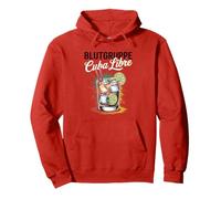 Cocktail per Bartender Addio al nubilato Blutgruppe Cuba Libre Felpa con Cappuccio