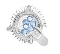 Cocktail Strainer - 304 Stainless Steel 12x9cm | High-Density Spring Strainer For Boston Shakers, Home Bar, Family Gatherings | For Mixing Drinks Cocktail Parties Bartending Use